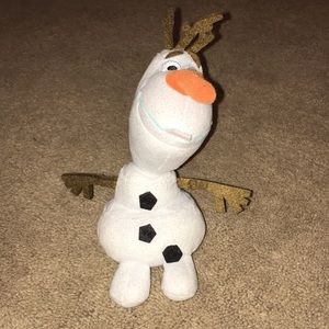 An Olaf beanie baby